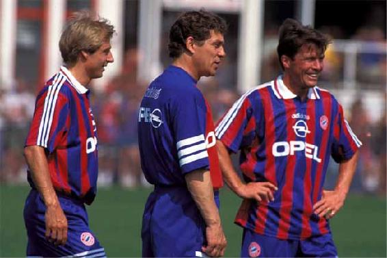 Jürgen Klinsmann Otto Rehhagel Lothar Matthäus FC Bayern 1995
