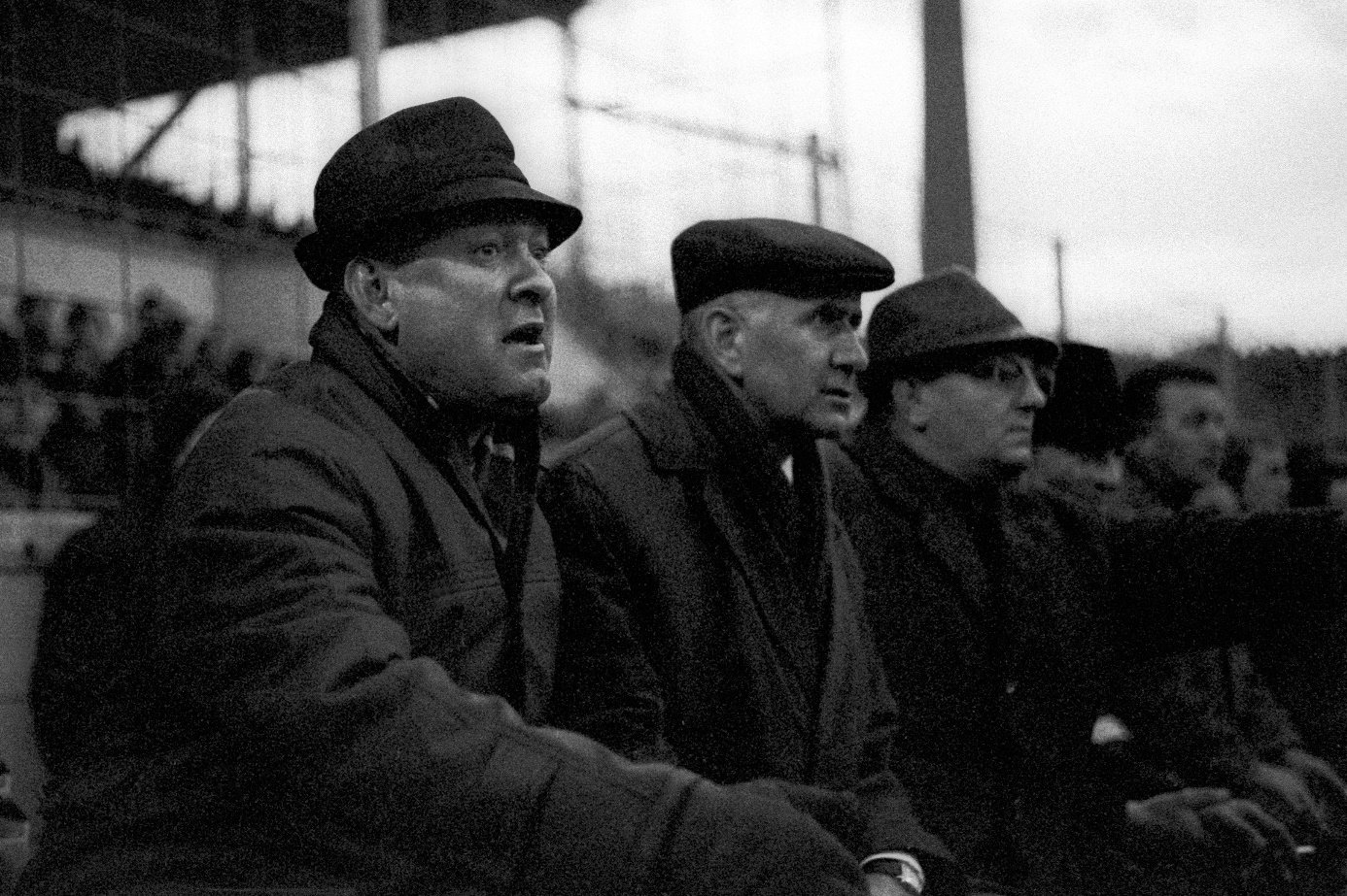 Coach Zlatko Čajkovski and manager Robert Schwan on 18.12.1965