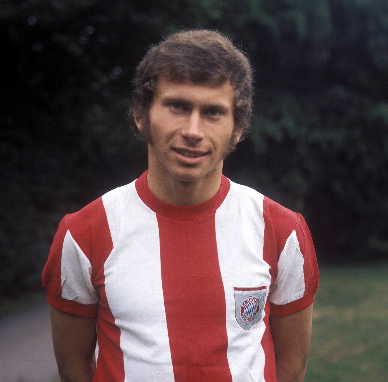 Paul Breitner as a young player at FC Bayern in the early 1970s