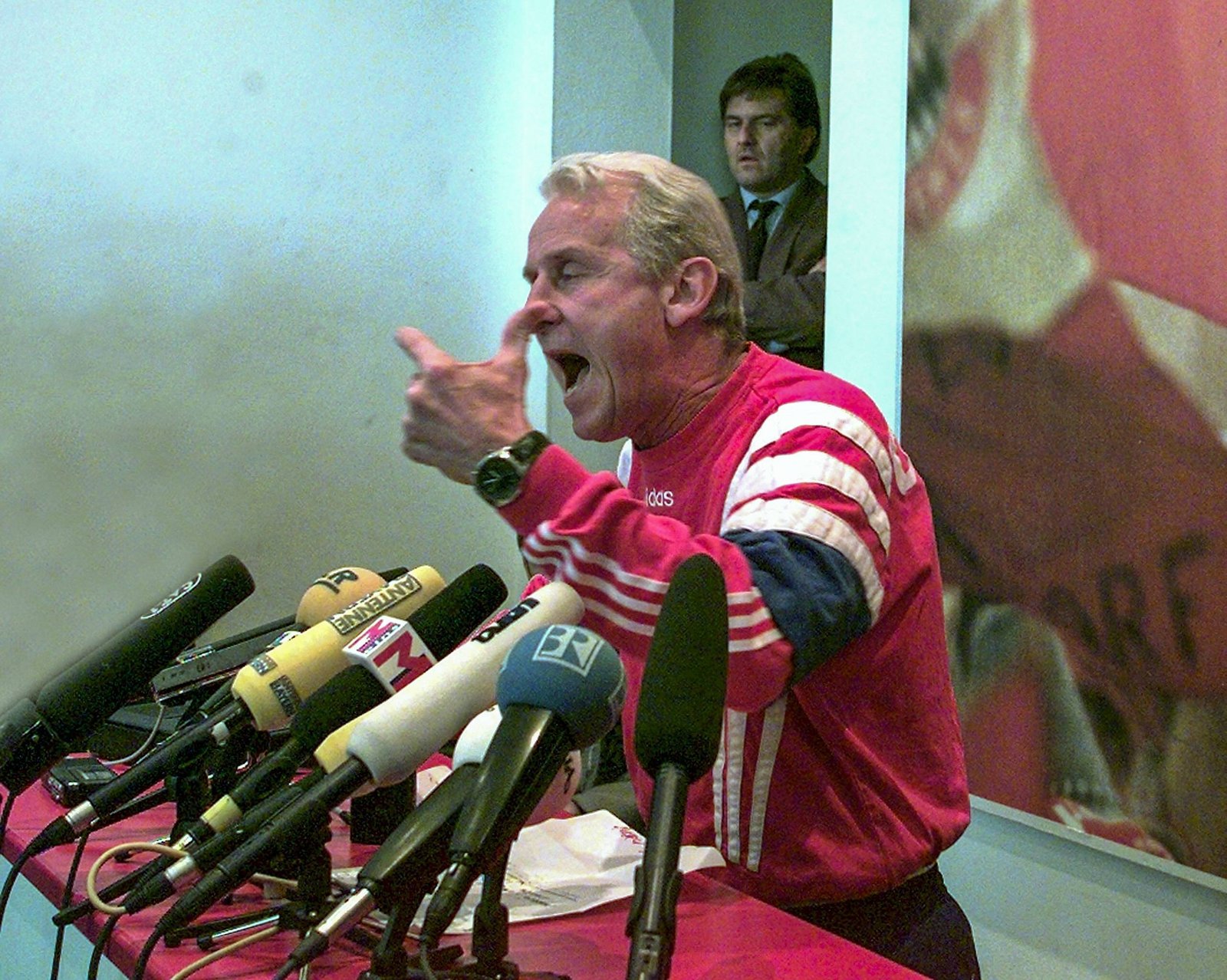 Giovanni Trapattoni at his legendary press conference on 10.03.1998