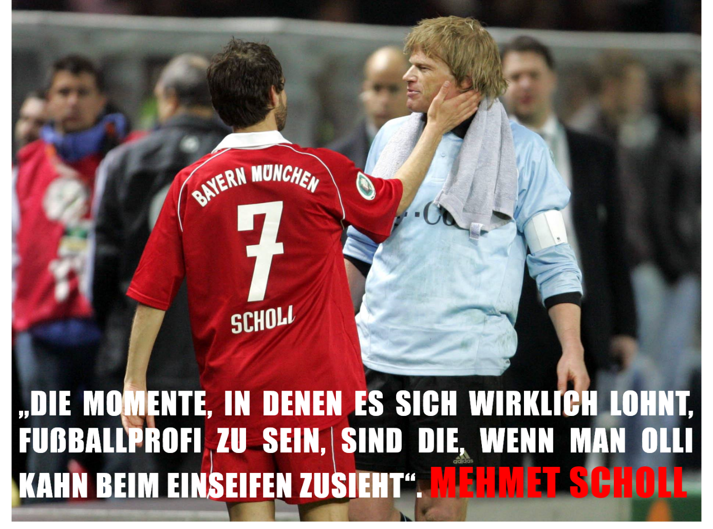 FC Bayern meme: Oliver Kahn and Mehmet Scholl